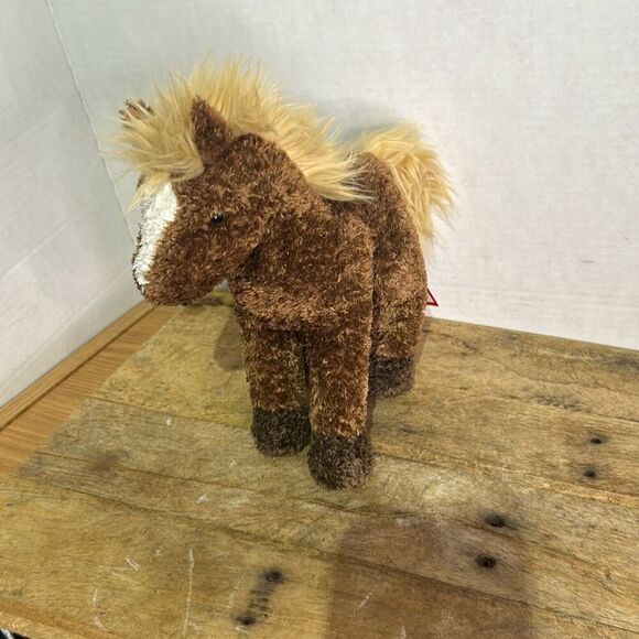 Douglas Kids Mr. Brown Chestnut Horse Plush Stuffed Animal Toy - Picture 2 of 8